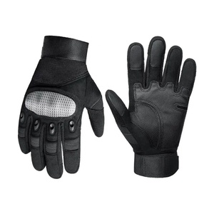 Full Finger PU Weight Lifting Gloves Non-Slip Unisex Outdoor Activities Black With Yellow Palm Grip - Product Image 4