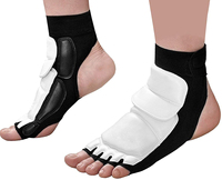 Protège-pieds de Taekwondo Professionnel en Caoutchouc Léger, Respirant et Imperméable, Tailles Plus, Confortable, Approuvé WTF, 22 Capteurs