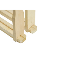 Nouvelles cadres de ruche Langstroth de taille moyenne Witbee FR-1 en bois de pin, équipement d'apiculture non assemblé, 48,3x44,8x15,9cm, garantie 2 ans