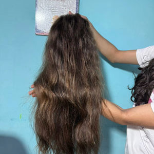 Vente en gros 100% naturel non transformé Remy indien Extensions de cheveux humains 13x4 Frontal Body Wave perruque noir pour les femmes de haute qualité - Product Image 1