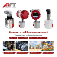 Micro Oval Gear Flowmeter Deionized Water Coolant Alcohols Positive Displacement Flow Meter for Mini Flow