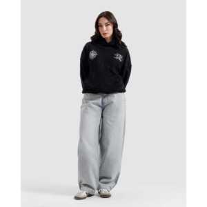 Sudadera con Capucha No Risk No Story Reverse Detail, Talla XXS, Tejido de Punto de 400 g/m², con Bordado 3D, Lavado Ácido y Diseño Serigrafiado - Product Image 5