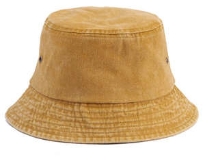 Prix de gros, chapeaux bob personnalisés, lavés à l'acide, broderie unie, bouton, déchirés, haute qualité, usage quotidien, 100% coton, professionnel - Product Image 4