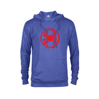 Özel Logolu Sıcak Satış Erkek Örümcek Desenli Kapüşonlu Sweatshirt, Polyester/Pamuklu Polar Nefes Alabilen Kışlık İşlemeli Kapüşonlu Sweatshirt