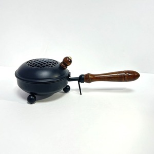 Brûleur de fer en métal Brûleur de charbon de bois d'encens essentiel moderne Utiliser un désodorisant domestique Brûleur d'encens noir pour hôtel et bar - Product Image 4