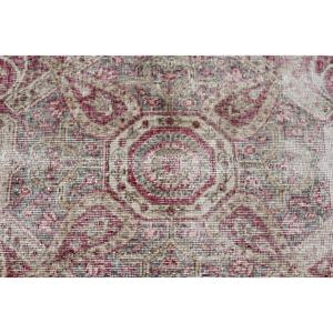Tapis vintage surdimensionné, tapis turc 8,5x12,3 pieds, tapis en laine rouge - Product Image 5