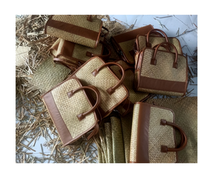 กระเป๋าผักตบชวาพรีเมี่ยมจากเวียดนามทำด้วยมือ - Product Image 6