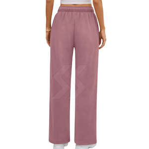 Bas prix vêtements de mode femmes pantalons de survêtement évasés respirant nouveauté femmes pantalons de survêtement évasés à vendre - Product Image 2