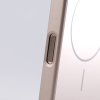 Étui magnétique AilesTecca AG en verre mat avec protection d'objectif pour iPhone 17 14 15 16 Pro Max 17 Air