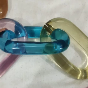 โซ่เรซิ่นตกแต่งผนังอเนกประสงค์สำหรับงาน DIY ตกแต่งห้องแบบแบ่งส่วนได้  รูปแบบศิลปะเฉพาะตัว - Product Image 5