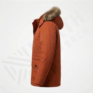 Veste parka pour homme, rembourrée, épaisse, en polaire, capuche, manteau décontracté d'extérieur, imperméable, chaude, style urbain, vêtements d'extérieur thermiques de qualité supérieure pour l'hiver - Product Image 3
