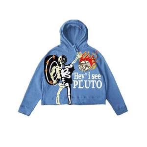 Sudaderas personalizadas desgastadas para hombre, Jersey de algodón de gran tamaño, Vintage, con lavado de piedra y ácido - Product Image 6