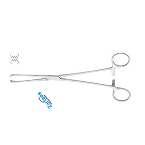 Fórceps de tenáculo Teale de acero inoxidable de alta calidad 3X4 dientes 23cm / 9 "fabricante y exportador de instrumentos quirúrgicos - Product Image 4