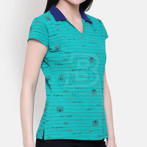 Fabricante de Pakistán, camiseta Polo para mujer, camiseta Polo personalizada OEM de calidad superior para mujer, precio al por mayor - Product Image 2