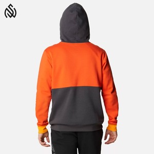 Pull à capuche décontracté pour homme Coton de base de haute qualité mélangé avec polyester brodé Motif solide Col à capuche - Product Image 6
