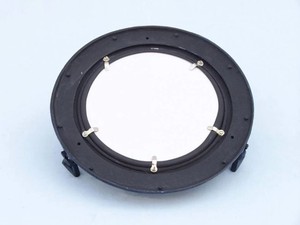 Rústico azul aluminio clase de lujo decorativo barco ojo de buey espejo único náutico-vidrio temático para espacios - Product Image 5