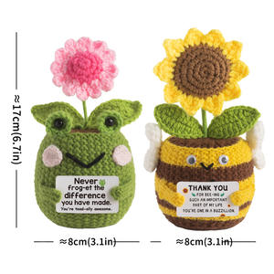 Ornement de plante de tournesol en fleurs séchées faites à la main, style moderne, énergie positive, cadeau de Noël - Product Image 3