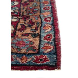 Tapis en laine noué à la main grande surface Aalam Pae-5734, motif floral rayé rouge-orange, rectangulaire, pour la maison, nouveau tapis de salon, couloir - Product Image 4