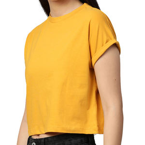 Nouveau design tendance, vente chaude, t-shirts courts pour femmes respirants et légers, t-shirts courts à manches courtes pour femmes, vente chaude - Product Image 3