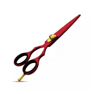 Ciseaux de coiffure professionnels en acier inoxydable de 6,5 pouces avec design pliable, pour droitiers, pointe arrondie et tranchante - Product Image 1