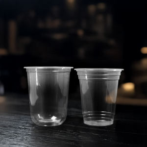 Tazas desechables de alta calidad para mascotas de una sola pared de 16/20/24oz de 95mm de Vietnam para servir bebidas frías café jugo té QUANG QUAN - Product Image 1