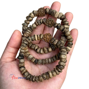 Customize Wholesale Natural Round AgarWood <b>Bracelets</b> 12mm 14mm 16mm Yoga Meditation <b>Healing</b> in Viet Nam - Product Image 3