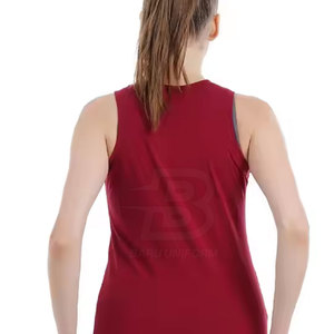 เสื้อกล้ามผู้หญิงแห้งเร็วระบายอากาศสไตล์ลำลองกำหนดสีได้เองมาใหม่2025 - Product Image 3