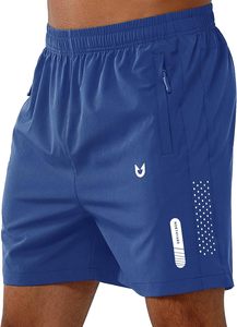 Short de course athlétique pour hommes Short d'entraînement à séchage rapide 7 "/ 5"/ 9 "Short de sport léger pour la gym et le basket-ball Randonnée - Product Image 2