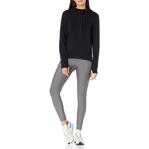 Top demandé à la mode 2025 léger à manches longues femmes polaire pull à capuche bas quantité minimale de commande récolte sweats à capuche imprimé motif vente en vrac - Product Image 6