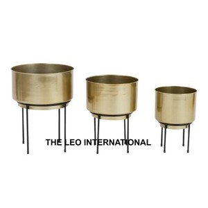 Pots en fer décoratifs légers et durables pour suspendre des fleurs à la maison, dans le jardin, style minimaliste - Product Image 6