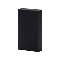 Boîte rigide personnalisée haut de gamme pour téléphones portables, ouverture et fermeture faciles, style télescopique, laminage mat, gaufrage, revêtement UV, personnalisable