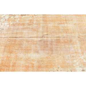 พรมวินเทจตุรกี ขนาด 5.5x9 ฟุต ลายดอกไม้สีส้ม - Product Image 4