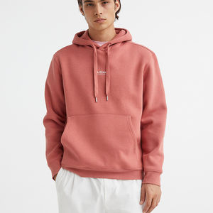 Sweat à capuche surdimensionné pour homme en coton 100% avec doublure en satin de soie, logo personnalisé, manches longues, sweat à capuche d'hiver pour homme - Product Image 6