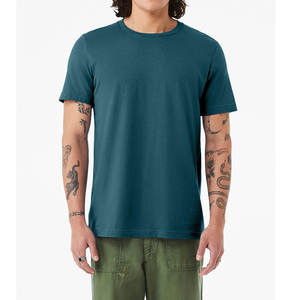 Vente en gros Streetwear unisexe personnalisé T-shirt court à col rond pour hommes idéal pour le DTG, la sérigraphie et la broderie numérique - Product Image 1