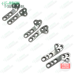 Plaque de plateau tibial en titane de qualité supérieure, implant TPLO pour l'orthopédie vétérinaire - Product Image 4