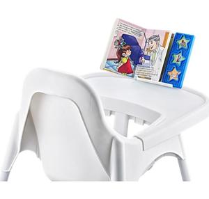 Best <b>Baby</b> Adjustable Convertible 3 in 1 <b>Baby</b> High <b>Chair</b> <b>for</b> <b>Babies</b> and Toddlers with Light Weight Portable Easy to Clean (White) - Product Image 4