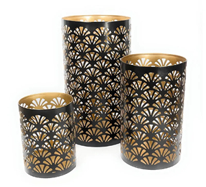 Unique & Attractive Design Round Votive Black Finished Iron <b>Candle</b> <b>Holder</b> Customized Size for Lighting Decoration Wedding Tables - Product Image 4