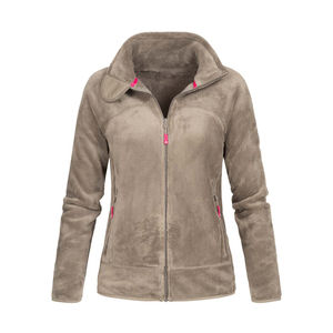 Veste polaire femme manteau chaud léger avec fermeture éclair Veste polaire femme avec doublure intérieure brossée Veste polaire femme - Product Image 2