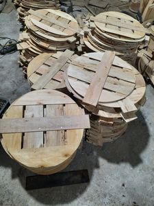 Prix pas cher-Panier de crabe en bois de meilleure qualité pour le stockage, les fruits, la décoration-Panier en bois en gros taxes les plus basses - Product Image 5