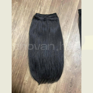Longueur personnalisée CLIP IN Extensions de cheveux vietnamiens Texture droite brillante humaine vierge pour salon et usine - Product Image 4
