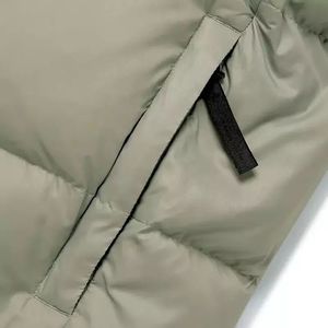 Chaqueta Deportiva Acolchada de Invierno para Hombre, Manga Larga, Colores Sólidos, con Capucha, Impermeable, de Nailon, con Logotipo Personalizado, Venta al Por Mayor OEM - Product Image 5