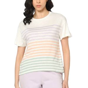 OEM Odm impression personnalisée délavé à l'acide t-shirt fabricant surdimensionné décontracté vintage coton lourd femmes t-shirt - Product Image 1