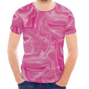 เสื้อยืดกีฬาลำลองสำหรับผู้ชายผ้าโพลีเอสเตอร์100% ผ้าแห้งเร็วออกแบบได้ตามต้องการเป็นมิตรต่อสิ่งแวดล้อม - Product Image 5