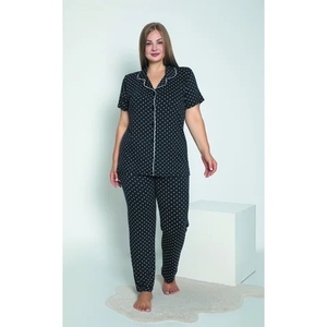 Alta calidad de lujo transpirable seda satén contraste bordado encaje bambú seda vestido acampanado puño cinturón bata conjunto de talla grande - Product Image 2