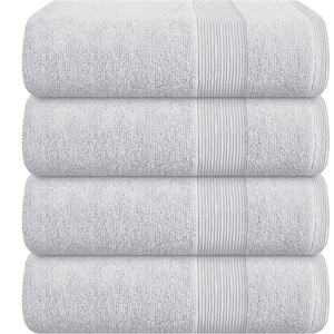 Serviettes de bain luxueuses en coton d'Inde Serviettes de plage écologiques et élégantes à absorption rapide - Product Image 5