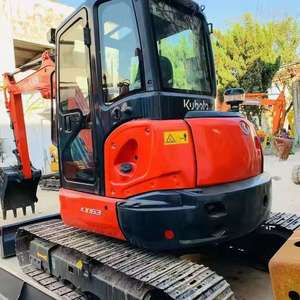Utilisé pour l'excavatrice sur chenilles miniature Kubota KX163-5 de 5 tonnes avec moteur Cummins pour utilisation agricole - Product Image 5