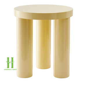 โต๊ะกาแฟ2025ทันสมัยโต๊ะข้างเคลือบแล็คเกอร์คุณภาพสูงโต๊ะห้องนั่งเล่นทันสมัยจาก hnh CRAFT ผลิตในเวียดนาม - Product Image 5