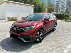 CR-V Honda 2.4L d'occasion 2021 avec intérieur en cuir foncé - Product Image 2