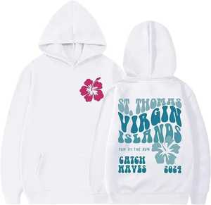 Sweatshirts à capuche à impression bouffante les plus populaires polaire respirante à séchage rapide taille XS conception personnalisée pour l'hiver - Product Image 4