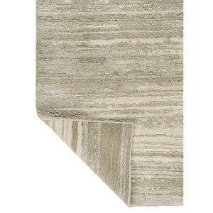 Alfombra Clásica Uvenuti de Lana Tejida a Mano con Rayas, Modelo AIWL-3079, Tamaño 9x12, para Decoración de Sala de Estar o Pasillo - Product Image 5